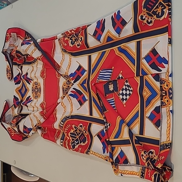 EUC VTG Anthony Sicari Regal Themed Maximilist Slip Dress - Picture 9 of 15